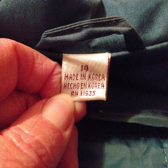 Vintage Worthington Essentials full length rain coat.. Size 14. - Picture 8 of 9